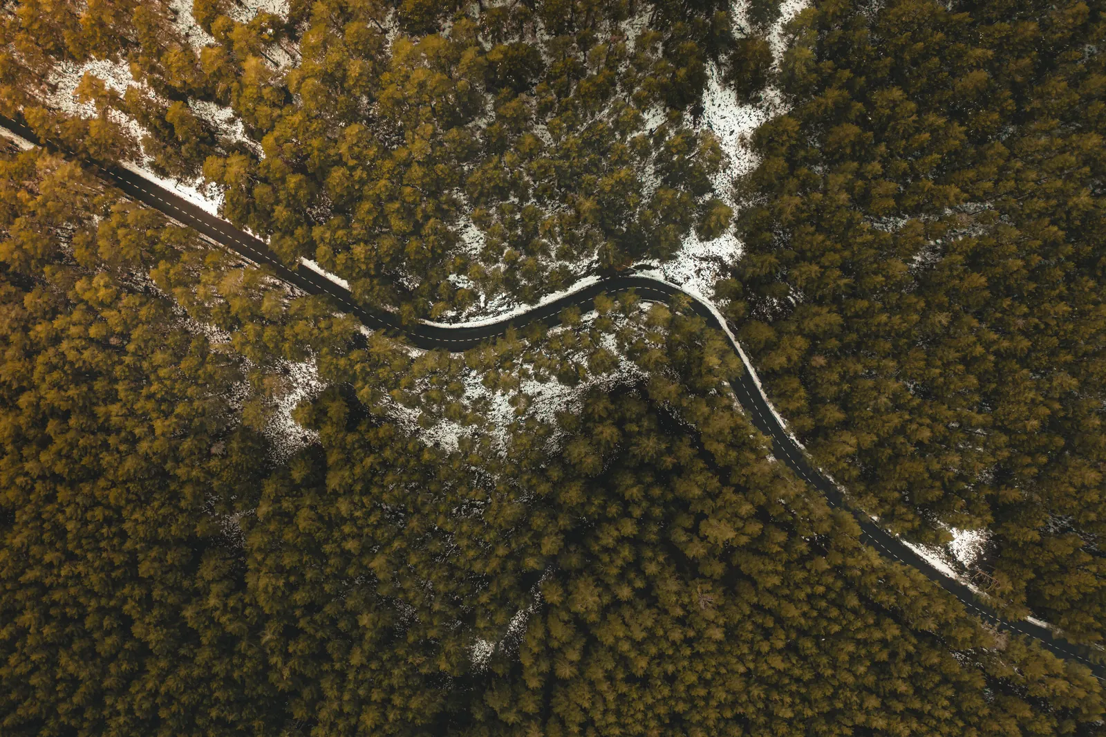 Fotografía aérea carretera. MAC Estudio