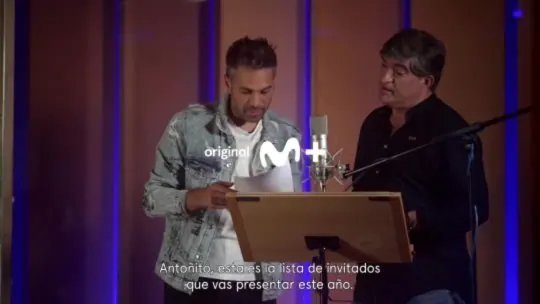 Grabación de locución en estudio